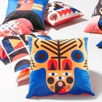 Qeeboo Cushion Oggian Qeeboo Cushion Oggian