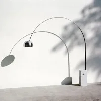 Flos Arco Floor Lamp by Achille Castiglioni made in Italy