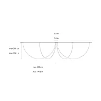 Karman Leda led chandelier