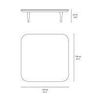 &Tradition Fly SC11 coffee table