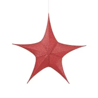 New Lamps decorative red star 3D glitter fabric New Lamps decorative red star 3D glitter fabric