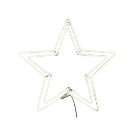 New Lamps Doppia Stella NEON LED 2D 36W 60cm Luce Neutra