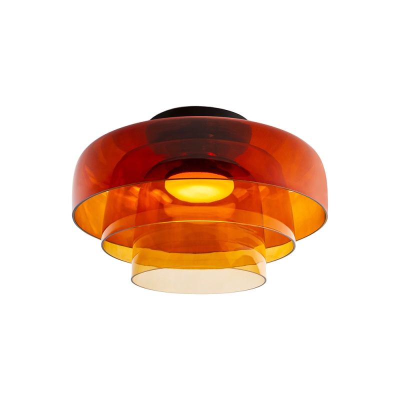 Ledsc4 Levels led ceiling lamp in blown glass Ledsc4 Levels led ceiling lamp in blown glass