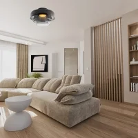 Ledsc4 Levels lampada da soffitto led in vetro soffiato