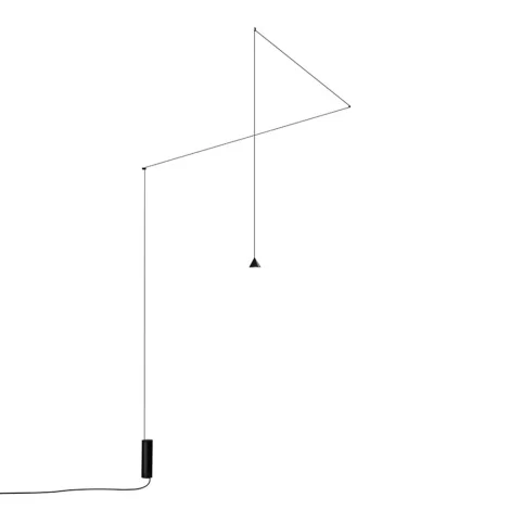 Karman Filomena led hanging-floor suspension lamp
