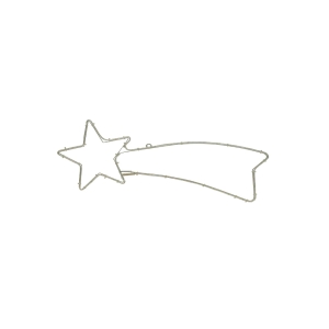New Lamps Guiding Star FLEXINEON LED 2D 120x50cm Clear Light for Outdoor IP44