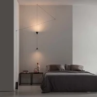 Karman Filomena led hanging-floor suspension lamp