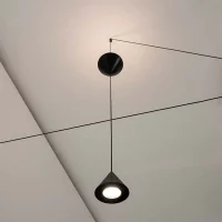Karman Filomena led hanging-floor suspension lamp