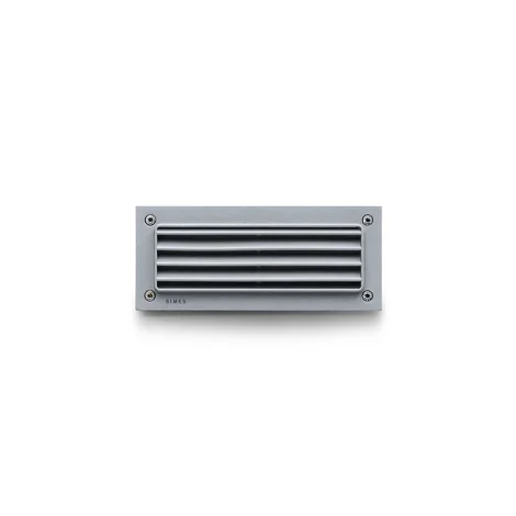 Simes Minibrique LED Rectangular Grid Recessed Wall Lamp Outdoor