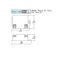 copy of TCI Alimentatore DC 12W 350mA BMU corrente costante 100-240Volt