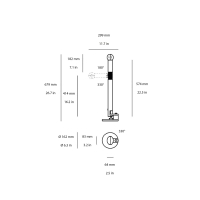 Stilnovo Periscopio led table lamp