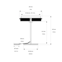 Lumina Anima lampada da tavolo led