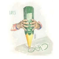 Aldo Bernardi Lapis lampada a sospensione