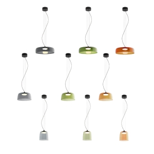 Ledsc4 Levels sp1 lampada da sospensione led in vetro soffiato