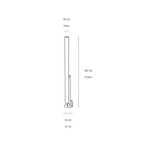 Kundalini Model T led floor lamp