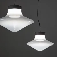 copy of Brokis Flutes led suspension lamp