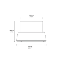 Driade Arcad3 pouf contenitore