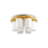 Ideal Lux Daisy ceiling light in blown glass