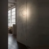 Flos WireRing Wall Lamp LED 16W Indirect Light Grey