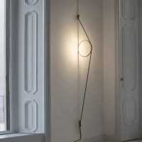 Flos WireRing Wall Lamp LED 16W Indirect Light Grey