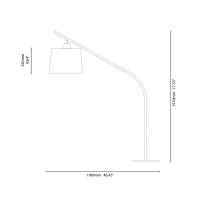 Ideal Lux Daddy floor lamp