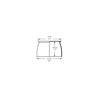 copy of Louis Poulsen white lower shade for PH 3/2
