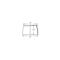 copy of Louis Poulsen white lower shade for PH 3/2