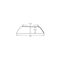 Louis Poulsen white middle shade for PH 3/2