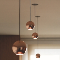 Beneito Faure Bora suspension lamp recessed