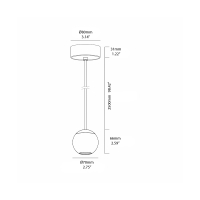 Beneito Faure Bora suspension lamp