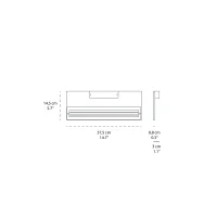 Cini&Nils Sottile 380 lampada a parete o soffitto