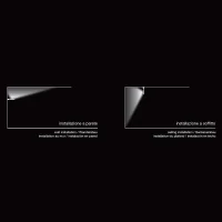 Cini&Nils Sottile 380 lampada a parete o soffitto