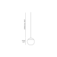copy of Beneito Faure Bora suspension lamp