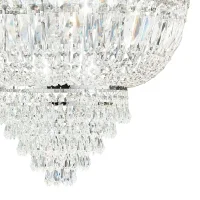 Ideal Lux Dubai ceiling lamp in crystal
