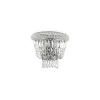 Ideal Lux Dubai wall lamp in crystal