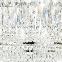 Ideal Lux Dubai wall lamp in crystal