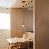 Vibia Tempo disc suspension lamp