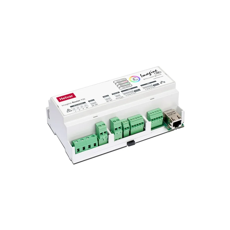 Helvar 920 DALI2 dual network router with Ethernet connection Helvar 920 DALI2 dual network router with Ethernet connection