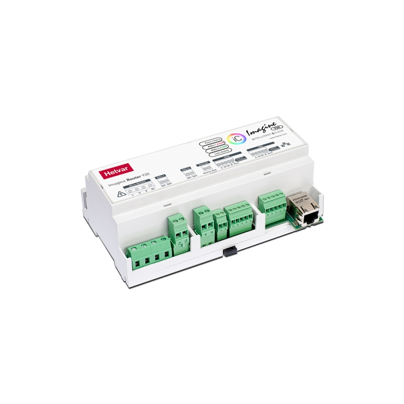Helvar 920 Router a doppia rete DALI2 Con Connessione Ethernet