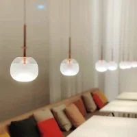Vibia Tempo oval suspension lamp