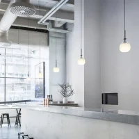 Vibia Tempo oval suspension lamp