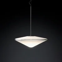 Vibia Tempo diamond suspension lamp