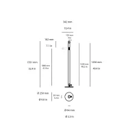 Stilnovo Periscopio led floor lamp Stilnovo Periscopio led floor lamp