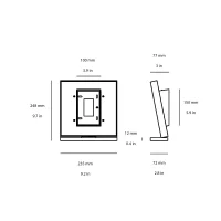 Stilnovo Inbilico led wall lamp