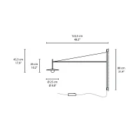copy of Vibia Tempo diamond suspension lamp