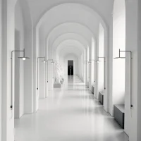 Vibia Tempo vertical wall lamp with switch