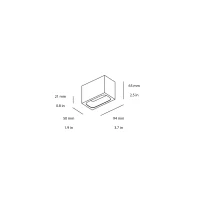 Wever & Ducrè Pirro Opal lampada da soffitto led