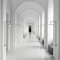 Vibia Tempo lampada a parete verticale