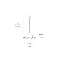 copy of Aromas Iconic led suspension lamp