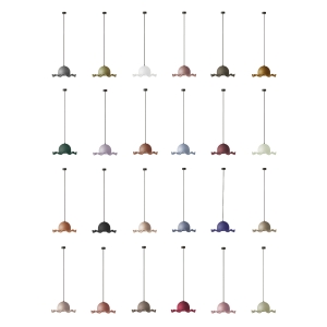 Aromas Chapeau led suspension lamp